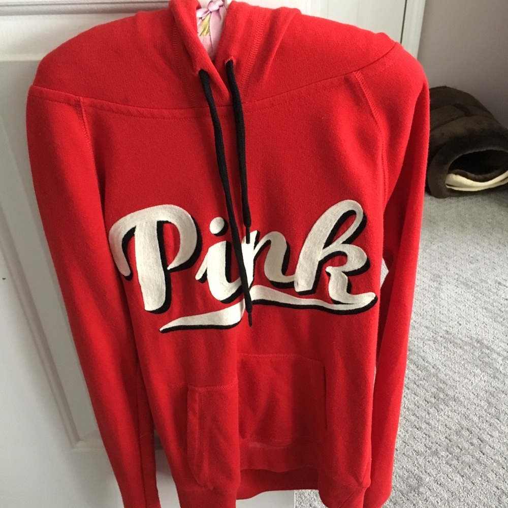 VS PINK Red Hoodie XS